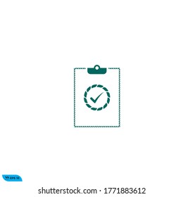 Pattern cheklist icon design vector illustration template