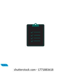 Pattern cheklist icon design vector illustration template