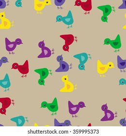 Pattern with Chicks.