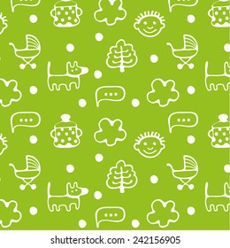 Pattern of child and childhood.
