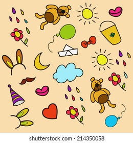 pattern children art 