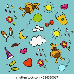 pattern children art 