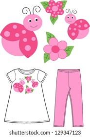 pattern for children fashion industry