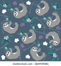 
. Pattern for children. Vector illustration in the Scandinavian style.