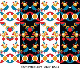 Pattern for children's clothing vector illustration.