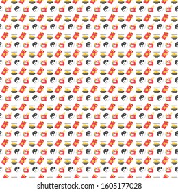 Pattern of Chinese New Year Vector Design.