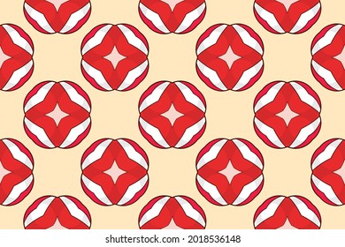 Pattern christmas gift wrapping paper vector illustration