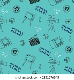 pattern are cinema Vektor icons
