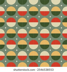 pattern circle color green minimal