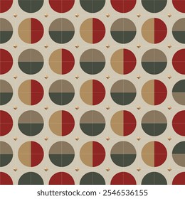 pattern circle color red minimal celebration