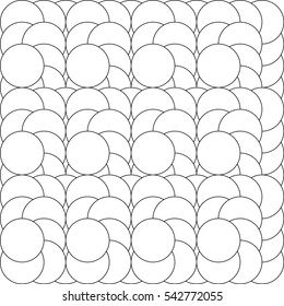 Pattern circle vector illustration isolated conception art