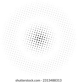 Pattern with circles, halftone dotted backdrop. Comic background. Pop art style. Vector illustration