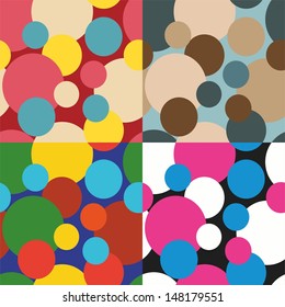 pattern with circular compositions
