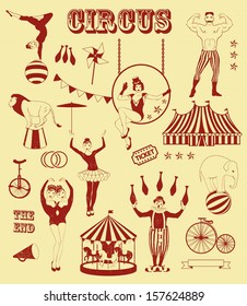 Pattern of the circus