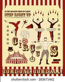 Pattern of the circus