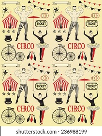 Pattern of the circus