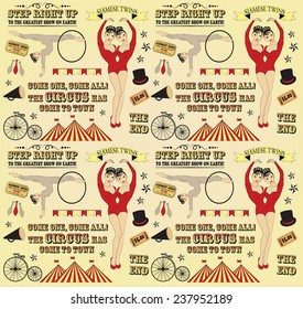 Pattern of the circus