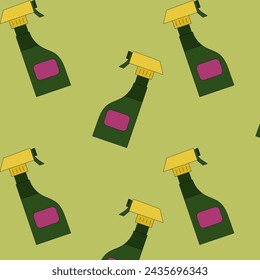 Pattern cleaning item spray сute