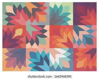 Pattern Cleopatra Fan Pastel Palette