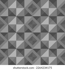 Pattern collection classics square background. Geometric gray color design, cover, card, wrapping box.