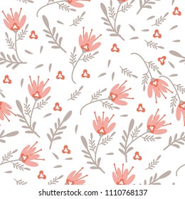 Pattern color flowers watercolor background for textures. Abstract vector background.
