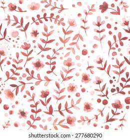 Pattern color flowers watercolor background for textures. Abstract watercolor background