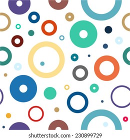 Pattern color geometric pattern. Fun background. Circle