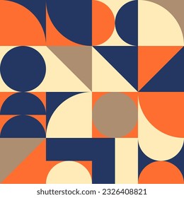 pattern color minimal geometry artwork decoration vector background
