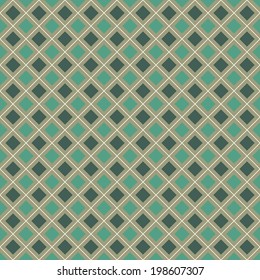 Pattern with color squares for design.  Geometric vector background with tiled elements. Seamless modern colorful texture with repeating rhombus. Ornamental abstract wallpaper. Decoration wrapping.