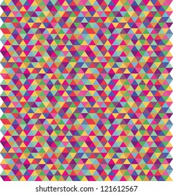 pattern color triangles