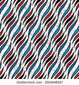 Pattern with colored oblique ellipses _2_. Seamless vector illustration eps 10.