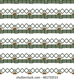 pattern of colored pixels in a geometric floral style. For Print on textiles, tableware, home decor. Vector illustration pattern of colored pixels in a geometric floral style. For Print on textiles, tableware, home decor. Vector illustration