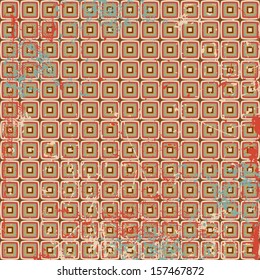 pattern of colored squares