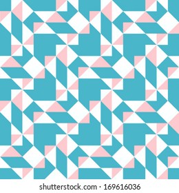 pattern with colored triangles on a gentle background