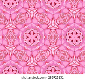 pattern of colorful abstract mandala shapes N18