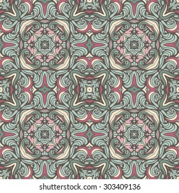 pattern of colorful abstract mandala shapes 5