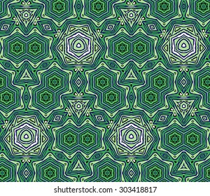 pattern of colorful abstract mandala shapes 8