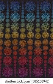 pattern colorful background vector