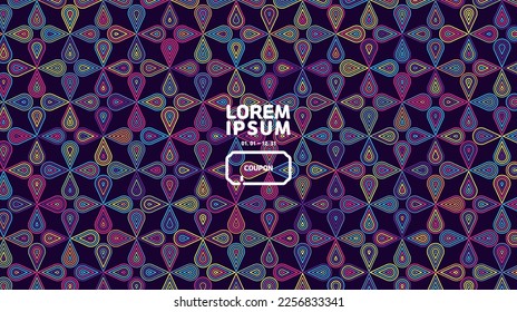 a pattern of colorful flower shapes, a flower wallpaper