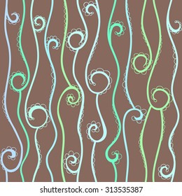   pattern of a colorful vertical wavy lines in  background