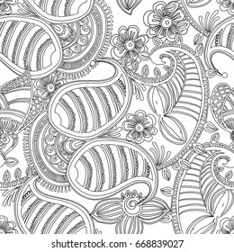 Pattern for coloring book.
