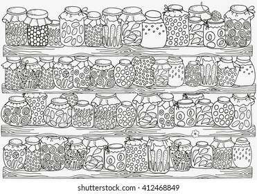 11,327 Colouring page shelf Images, Stock Photos & Vectors | Shutterstock