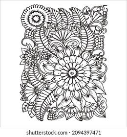 Pattern Coloring page for everyone