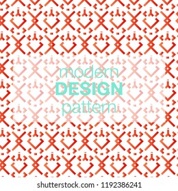pattern in colors with geometric elements. Pattern in hipster style. Pattern is suitable for posters, postcards, fabric or wrapping paper