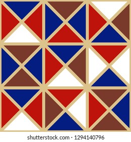 pattern of colors of harlequin