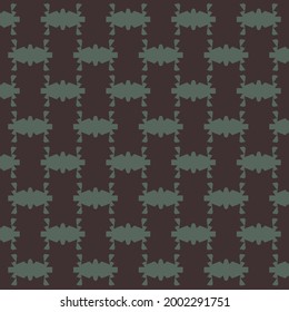 Pattern composed of stripes, patches and decorative shapes with serrated or cut edges. Fashion pattern.