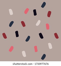 Pattern, confetti, texture, vector. Ideal para darle un toque alegre y moderno a tus diseños.