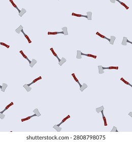 pattern conquest viking axe cartoon. berserker ship, plunder horn, valhalla warrior conquest viking axe sign. seamless vector illustration