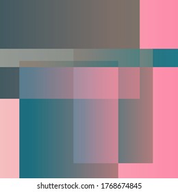Pattern consisting of bright rectangular geometric shapes for creative ideas, creative design.