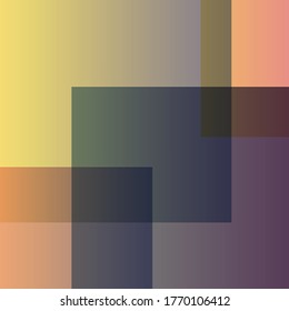 Pattern consisting of bright rectangular geometric shapes for creative ideas, creative design.